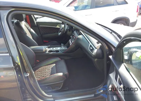 2022 Genesis G70 3.3T Awd из США, поврежденный, VIN KMTG54TE4NU099373